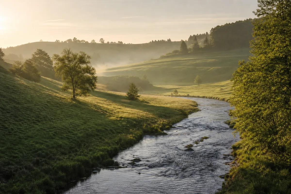 Landschaft der Region rund um Giengen an der Brenz